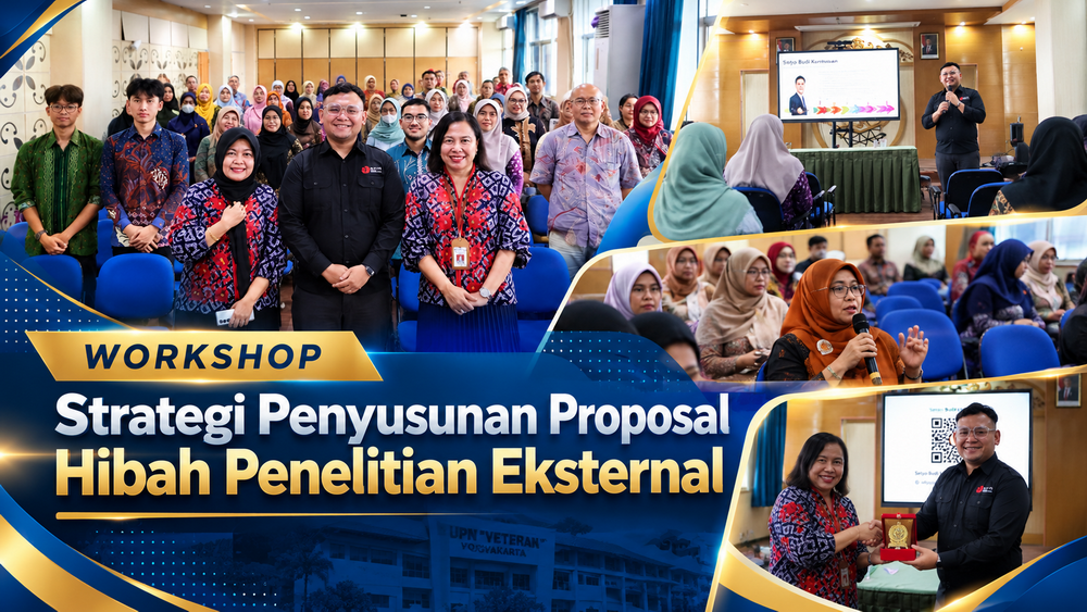 LPPM UPNYK Gelar Workshop Strategi Penyusunan Proposal Hibah Penelitian Eksternal, Dorong Dosen Raih Pendanaan Kompetitif