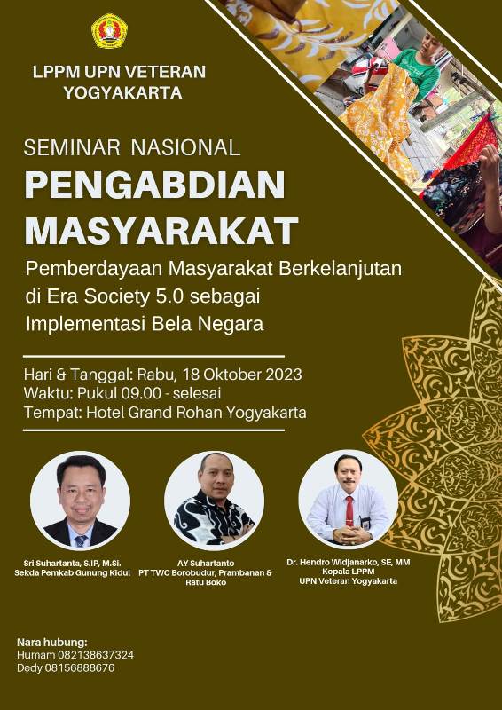 SEMINAR NASIONAL PENGABDIAN MASYARAKAT 2023
