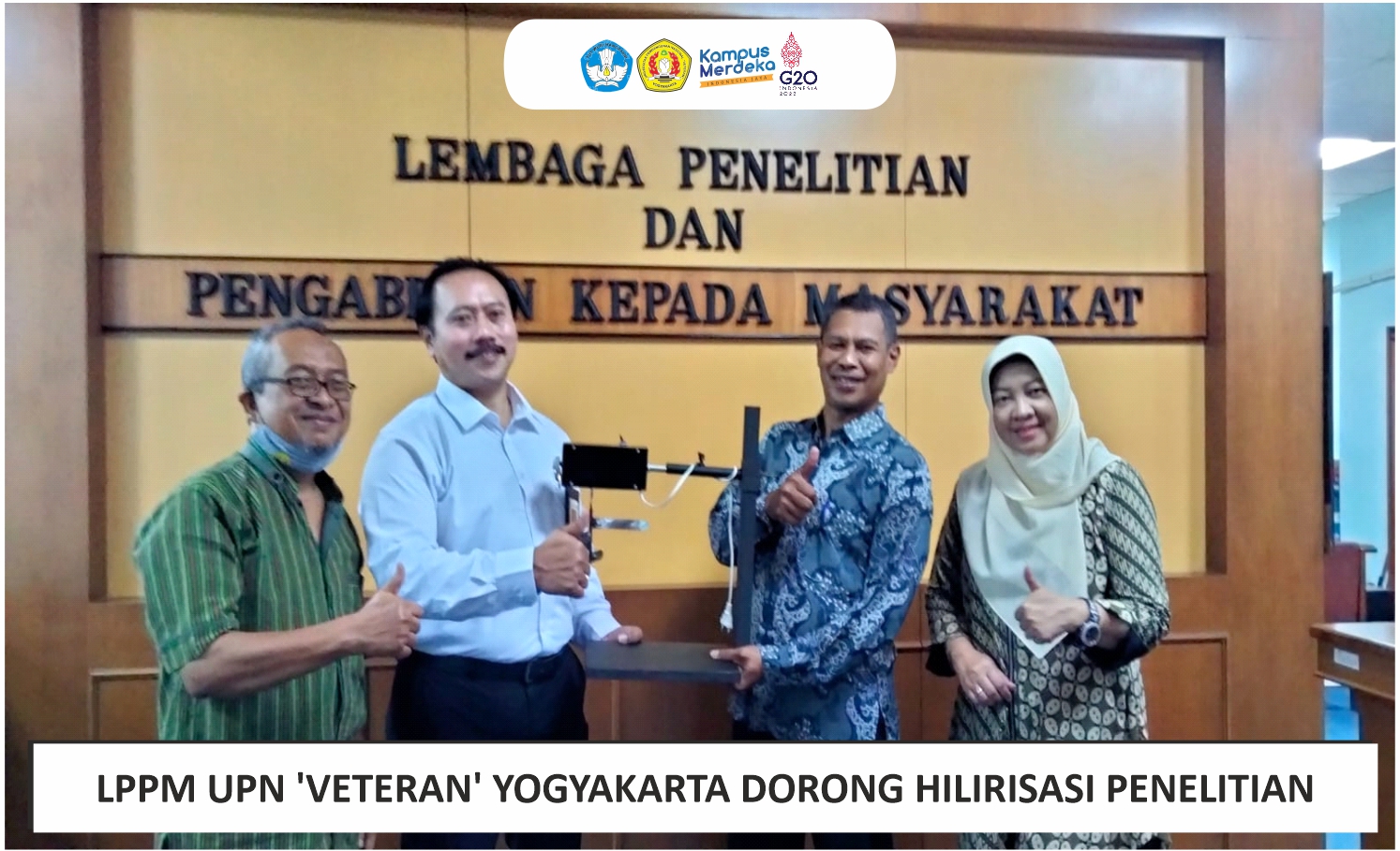 LPPM UPN 'VETERAN' YOGYAKARTA DORONG HILIRISASI PENELITIAN