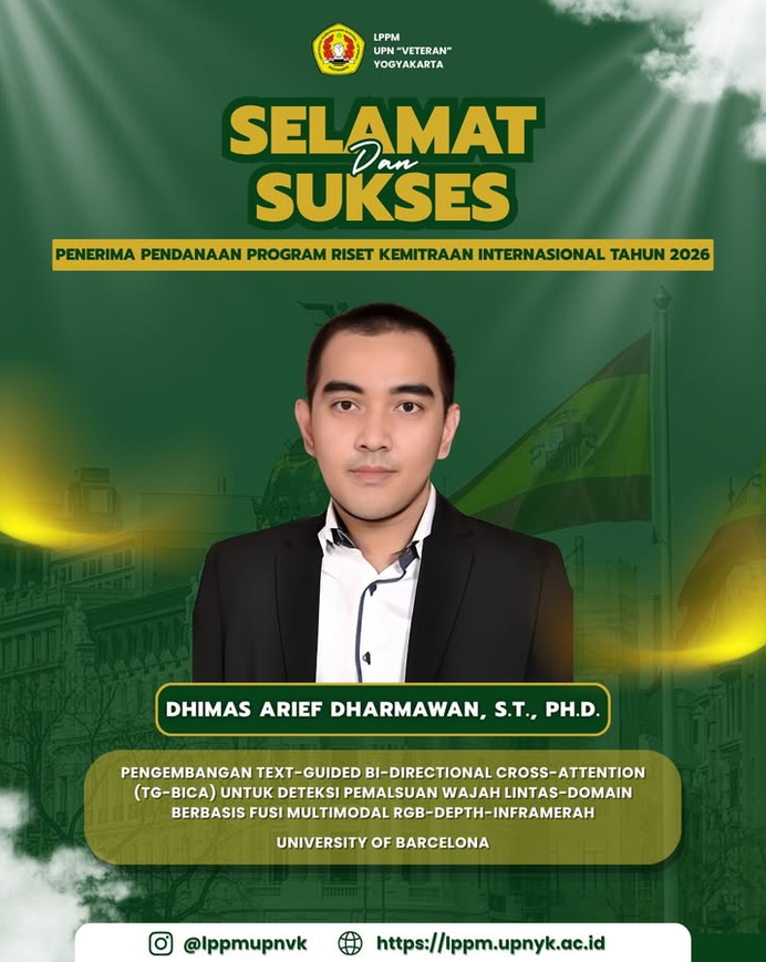 Selamat dan Sukses Penerima Pendanaan Program Riset Kemitraan Internasional Tahun 2026