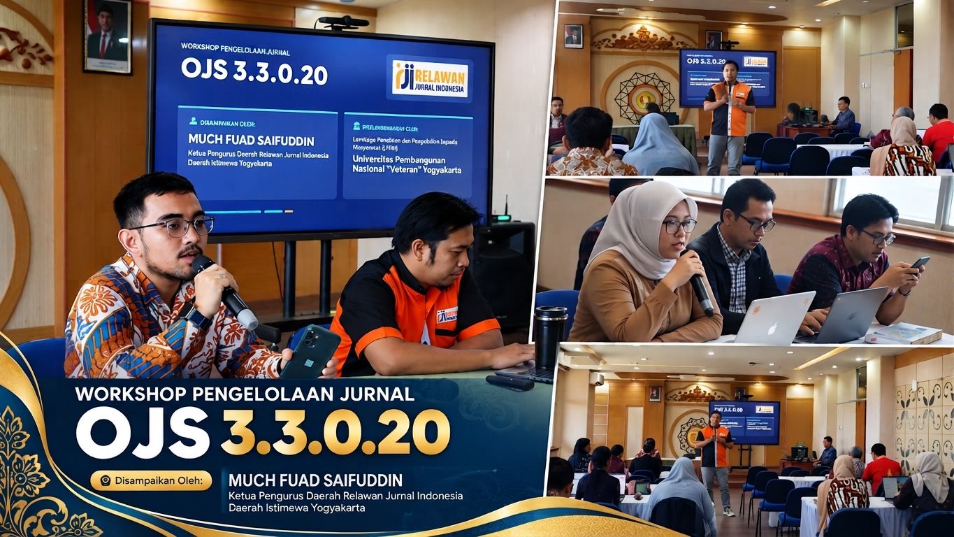 LPPM UPN Veteran Yogyakarta Perkuat Pengelolaan Jurnal Ilmiah Berbasis OJS