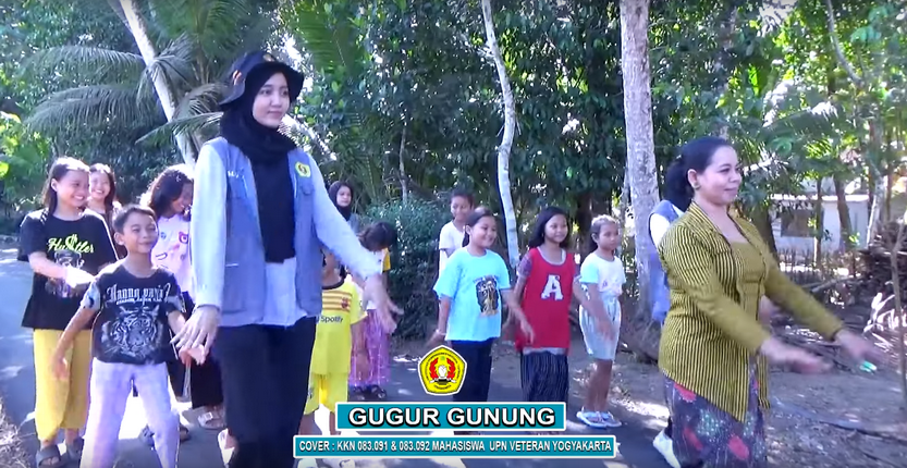 GUGUR GUNUNG Cover KKN BELA NEGARA UPN Veteran Yogyakarta