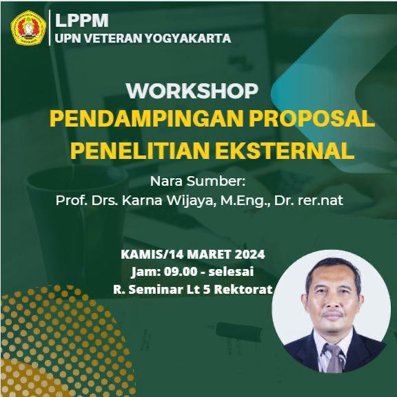 Workshop Pendampingan Proposal Penelitian Eksternal