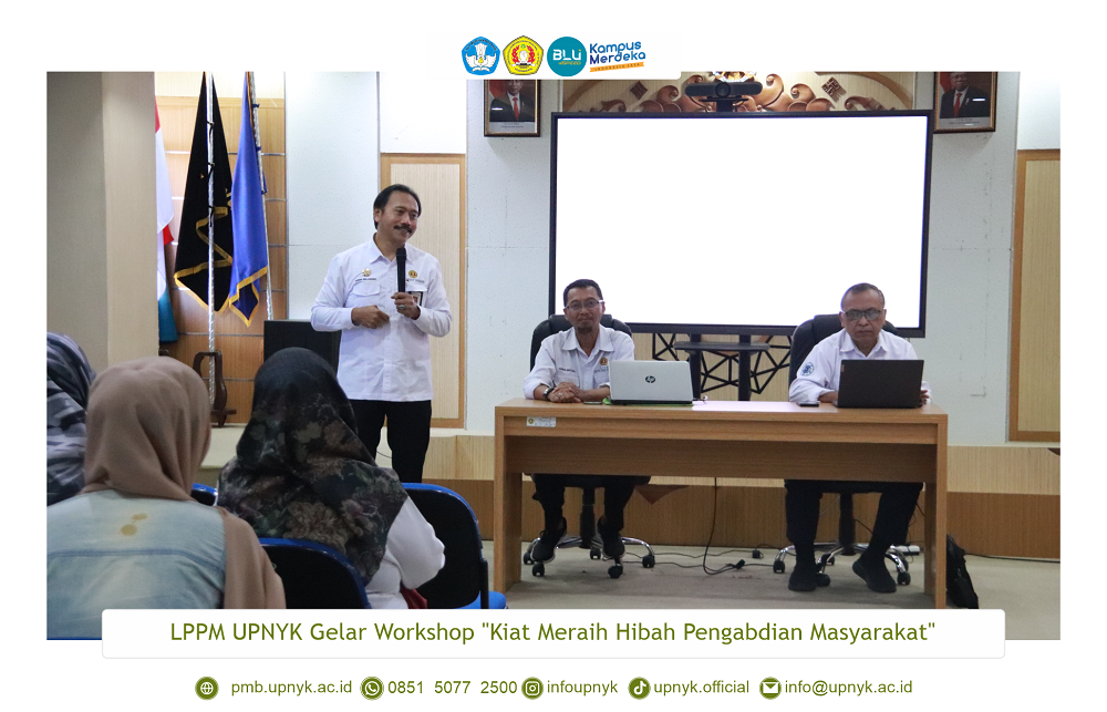 LPPM UPNYK Gelar Workshop "Kiat Meraih Hibah Pengabdian Masyarakat"