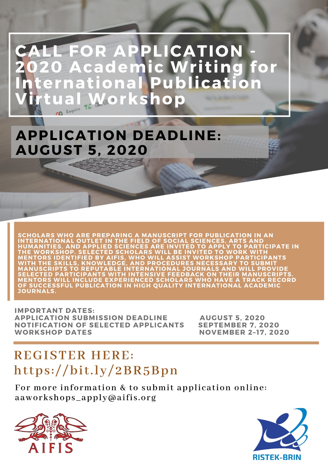 ADVANCING INDONESIAN SCHOLARS RESEARCH AND PUBLICATION IN INTERNATIONAL OUTLETS : A VIRTUAL WORKSHOP