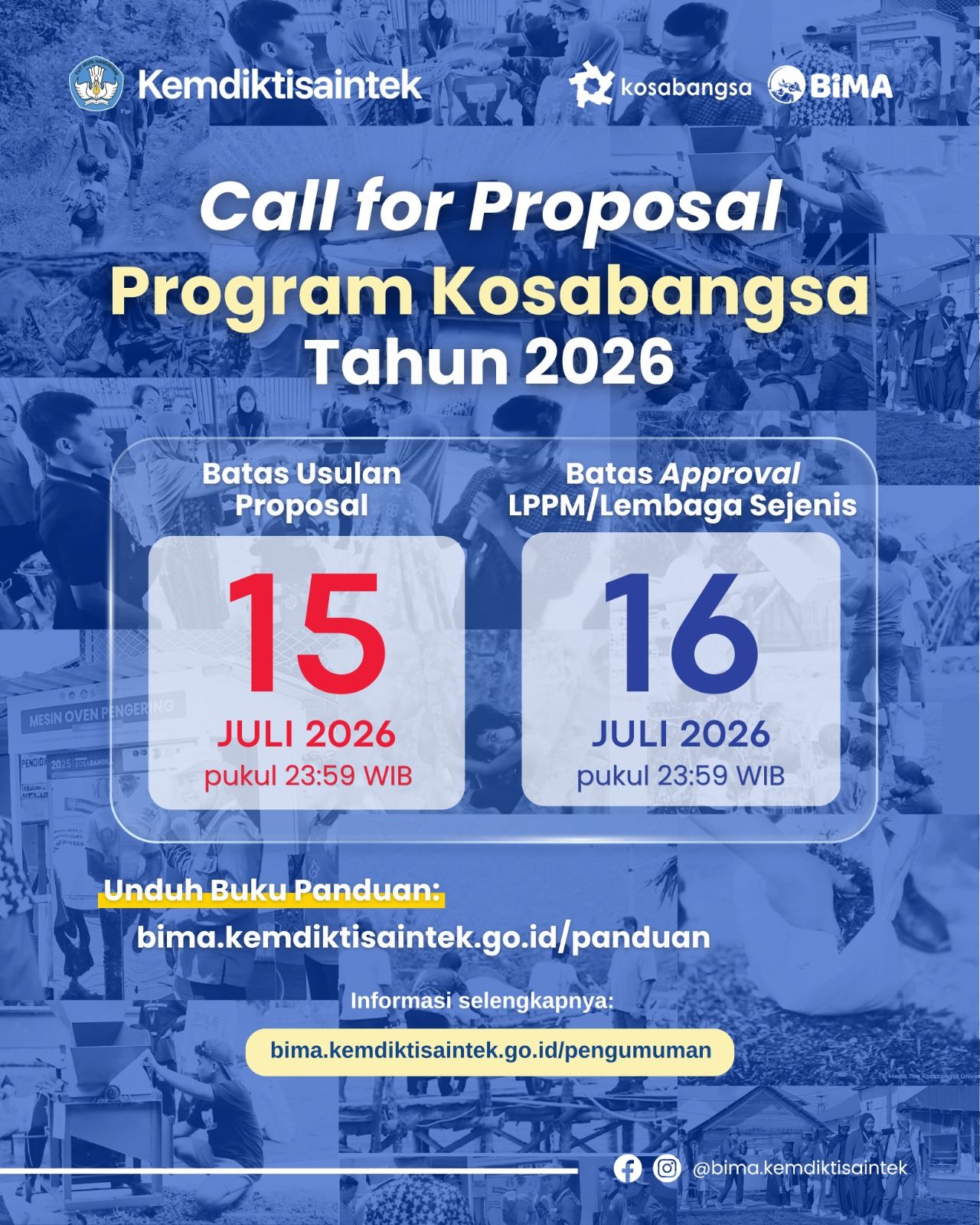 Call for Proposal Program Kosabangsa Tahun 2026