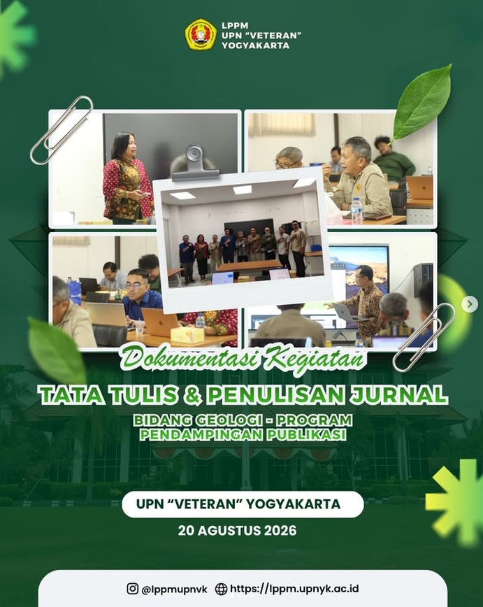 Tata Tulis dan Penulisan Jurnal Bidang Geologi