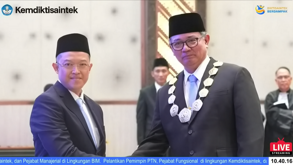 Selamat Prof. Ridho Kresna Wattimena Resmi Dilantik Sebagai Rektor UPN Veteran Yogyakarta Periode 2026–2030