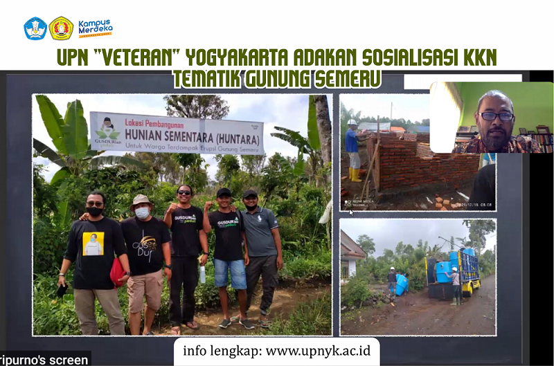 MBKM SEMERU, LPPM UPN VETERAN YOGYAKARTA GELAR SOSIALISASI KKN TEMATIK FOKUS 7 PROGRAM